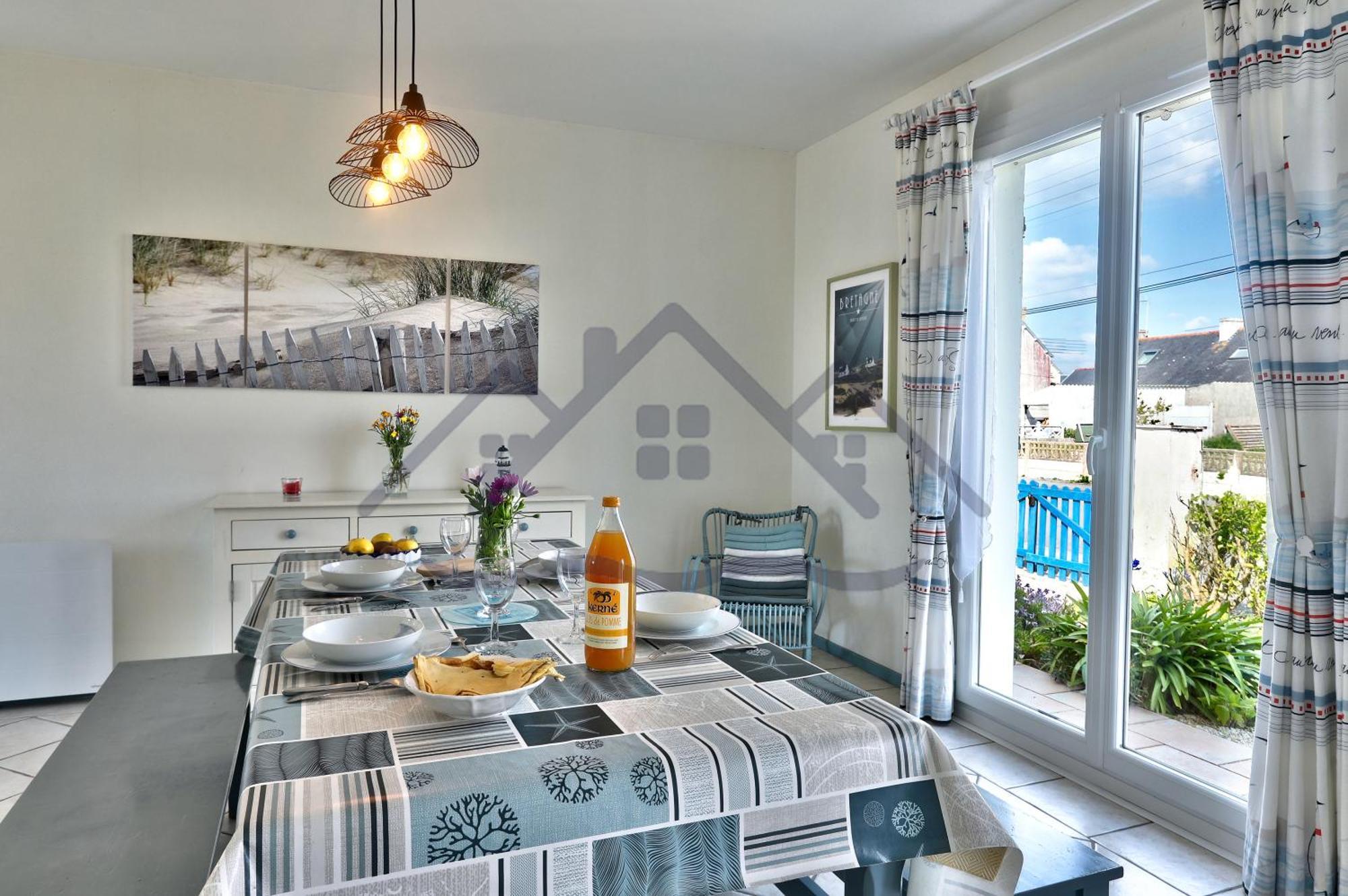 Localise - M3B - Souvenir Du Guil - Maison De Plain-Pied Avec Jardin Clos Au Guilvinec - Tout A Pied, Plages, Port, Centre, Commerces, Marche - Wif Inclus - Linge De Lit Inclus - Animaux Bienvenus Екстер'єр фото