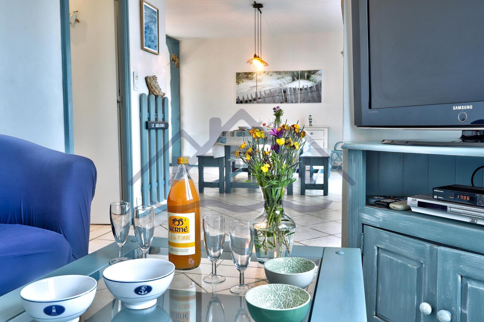 Localise - M3B - Souvenir Du Guil - Maison De Plain-Pied Avec Jardin Clos Au Guilvinec - Tout A Pied, Plages, Port, Centre, Commerces, Marche - Wif Inclus - Linge De Lit Inclus - Animaux Bienvenus Екстер'єр фото