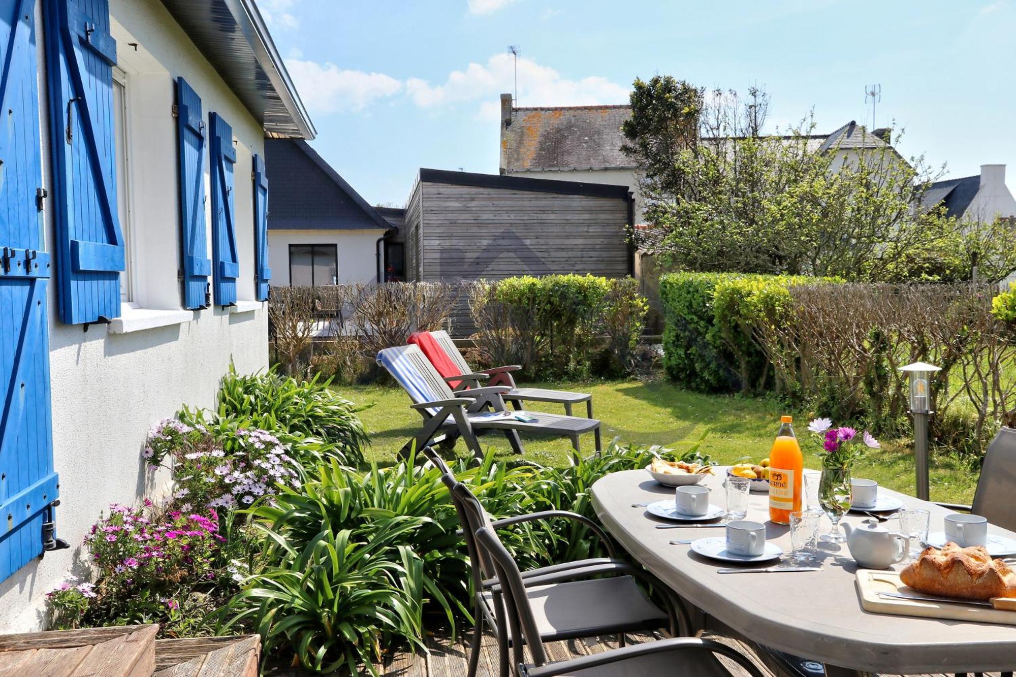 Localise - M3B - Souvenir Du Guil - Maison De Plain-Pied Avec Jardin Clos Au Guilvinec - Tout A Pied, Plages, Port, Centre, Commerces, Marche - Wif Inclus - Linge De Lit Inclus - Animaux Bienvenus Екстер'єр фото