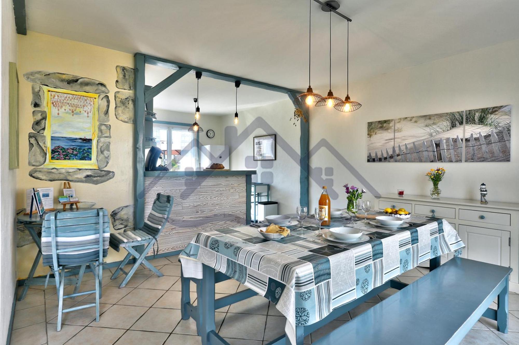 Localise - M3B - Souvenir Du Guil - Maison De Plain-Pied Avec Jardin Clos Au Guilvinec - Tout A Pied, Plages, Port, Centre, Commerces, Marche - Wif Inclus - Linge De Lit Inclus - Animaux Bienvenus Екстер'єр фото