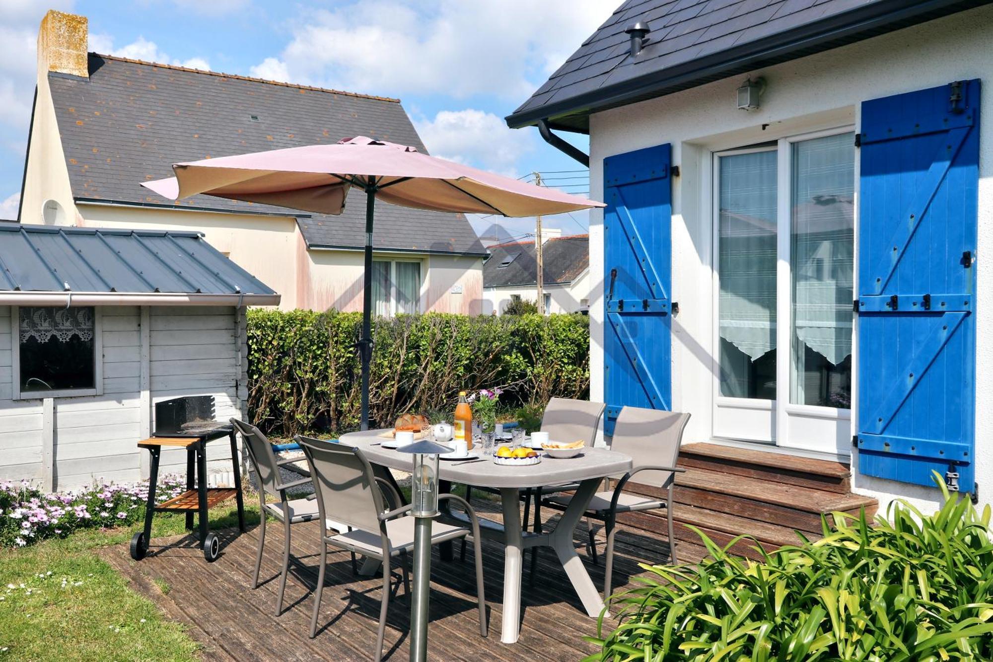 Localise - M3B - Souvenir Du Guil - Maison De Plain-Pied Avec Jardin Clos Au Guilvinec - Tout A Pied, Plages, Port, Centre, Commerces, Marche - Wif Inclus - Linge De Lit Inclus - Animaux Bienvenus Екстер'єр фото
